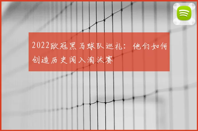 2022欧冠黑马球队巡礼：他们如何创造历史闯入淘汰赛